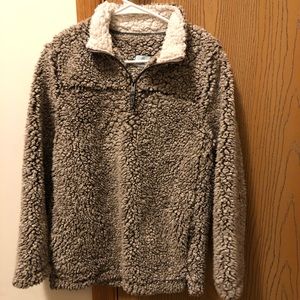 Soft pullover Half zip